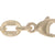 Diamond Cut Wheat Chain Necklace Yellow Gold