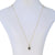 1.95ctw Sapphire and Diamond Pendant Necklace Yellow Gold