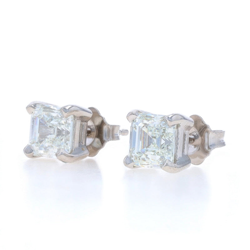 2.03ctw Diamond Earrings White Gold