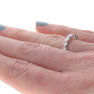 1.00ctw Diamond Women's Band White Gold