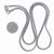 Men's Foxtail Chain Necklace Sterling Silver