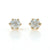.90ctw Diamond Earrings Yellow Gold