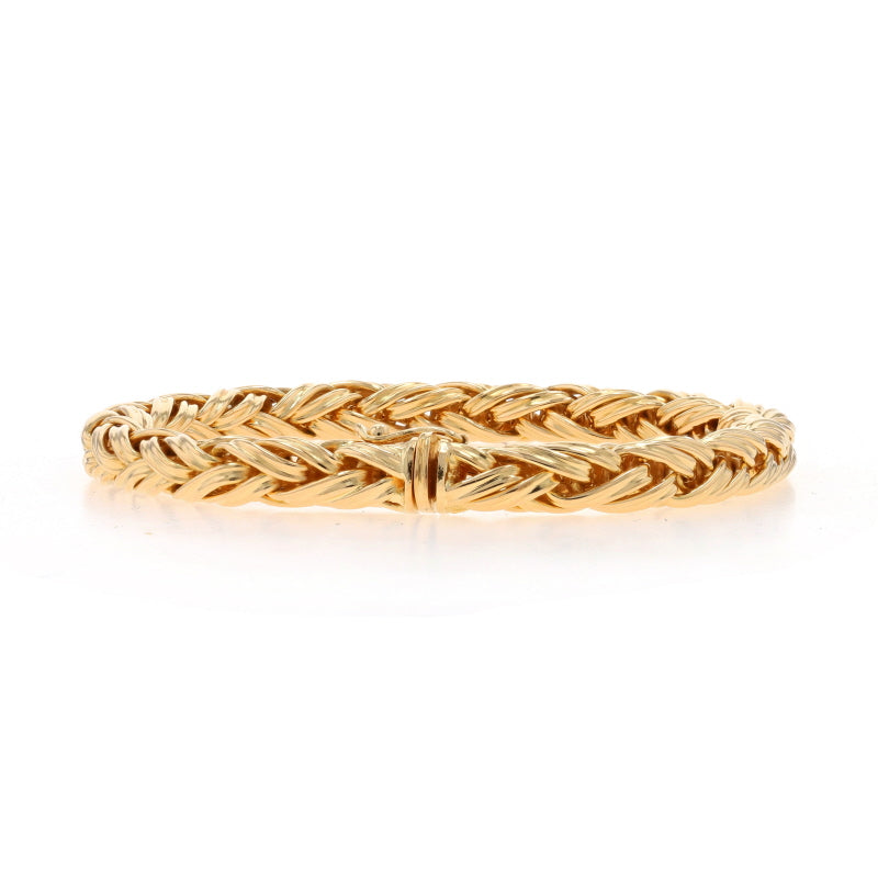 Gold Wheat Chain Bracelets - Luxoptions