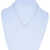 1.58ctw Diamond Cable Chain Pendant Necklace White Gold