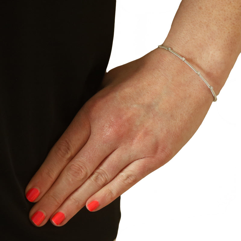 .25ctw Diamond Bracelet White Gold