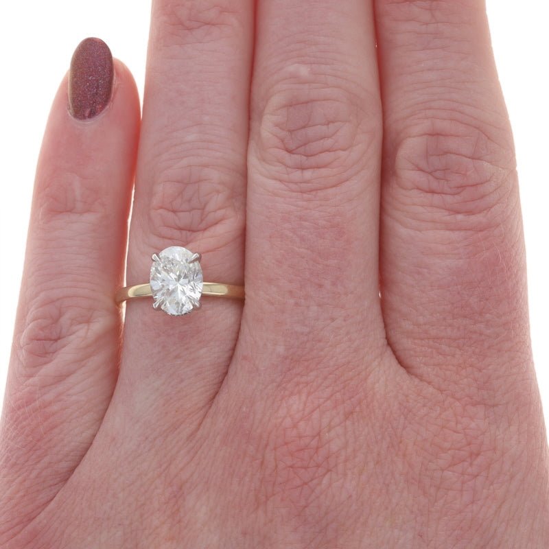 2.11ctw Diamond and Diamond Ring Yellow Gold