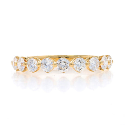 0.83ctw Diamond Band Yellow Gold