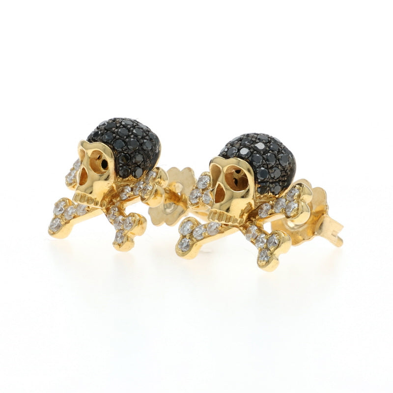 .65ctw Diamond Earrings Yellow Gold