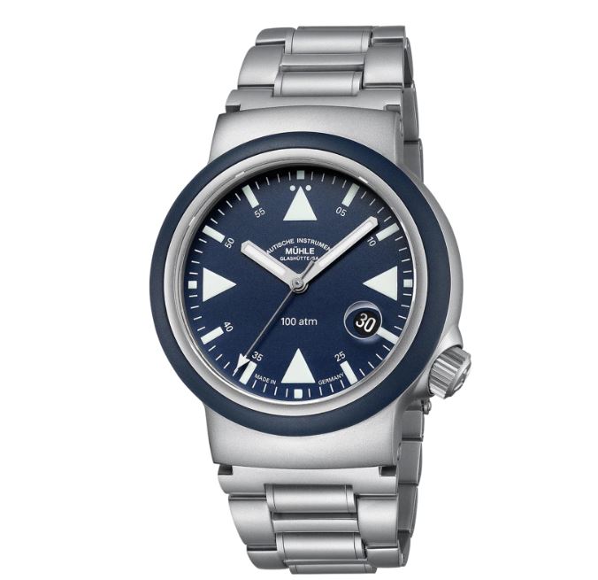 Muhle-Glasshutte S.A.R. Rescue Timer S.A.R. Rescue Timer Men's Watch M1-41-02-MB-II Stainless Steel Automatic