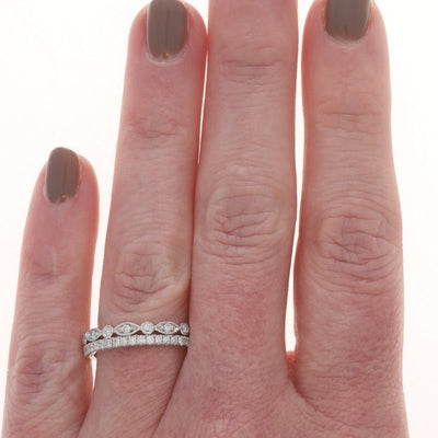 Neil Lane Anniversary Band .25ctw Diamond Women's Band White Gold