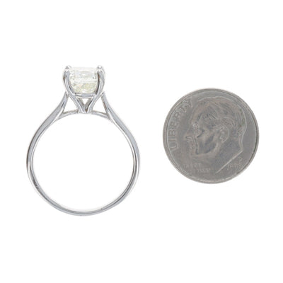 2.71ct Diamond Women's Ring Platinum
