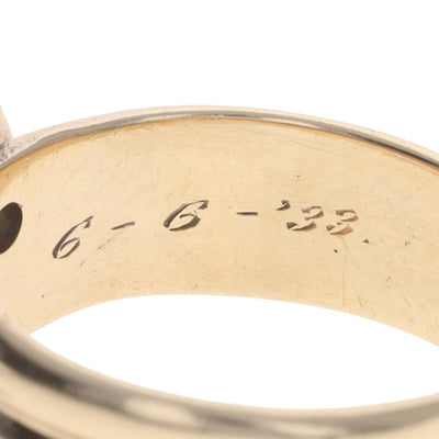 Diamond Women's Band Yellow Gold