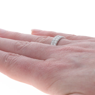 .98ctw Diamond Band White Gold