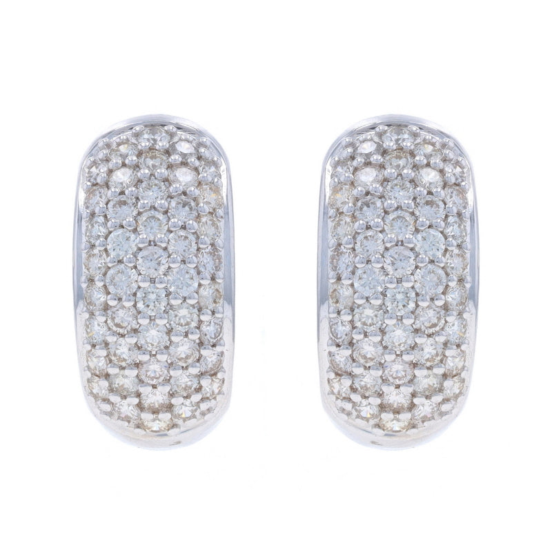 1.50ctw Diamond Earrings White Gold