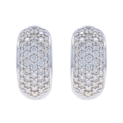 1.50ctw Diamond Earrings White Gold