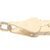 Milor Herringbone Necklace Yellow Gold