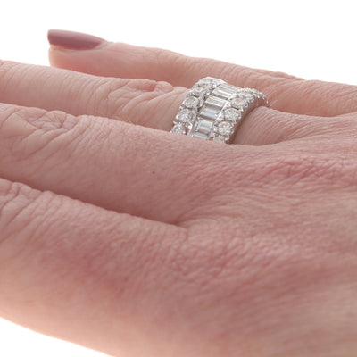 3.75ctw Diamond Band White Gold