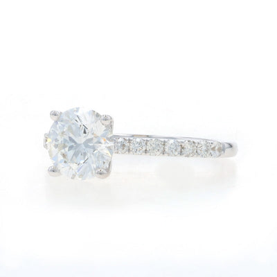 1.79ctw Diamond and Diamond Women's Ring White Gold