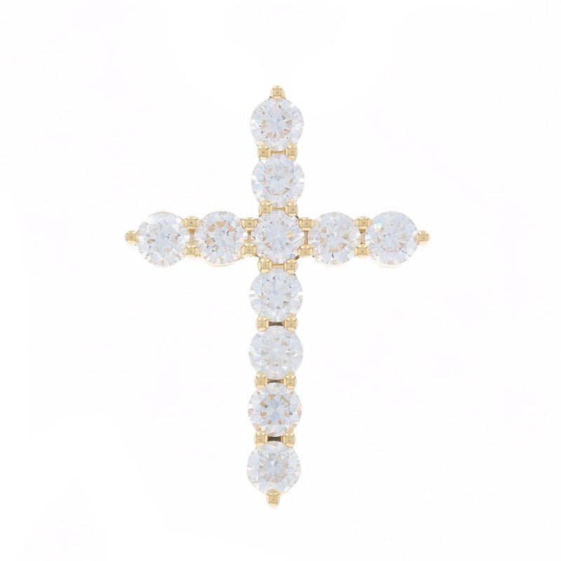 .88ctw Diamond Pendant Yellow Gold