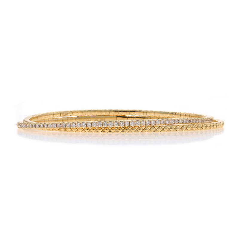 0.75ctw Diamond Bracelet Yellow Gold