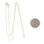 Cable Chain Necklace Yellow Gold