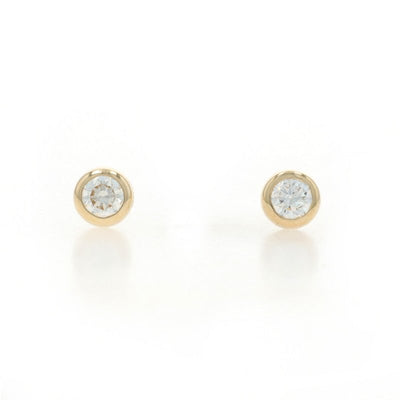 Diamond Women's Earrings Yellow Gold