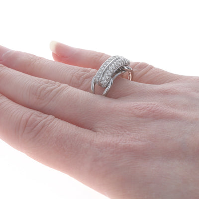 Raima 1.00ctw Diamond Band White Gold