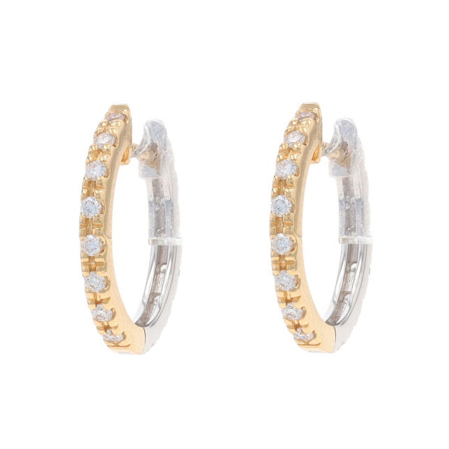 .32ctw Diamond Earrings Yellow Gold