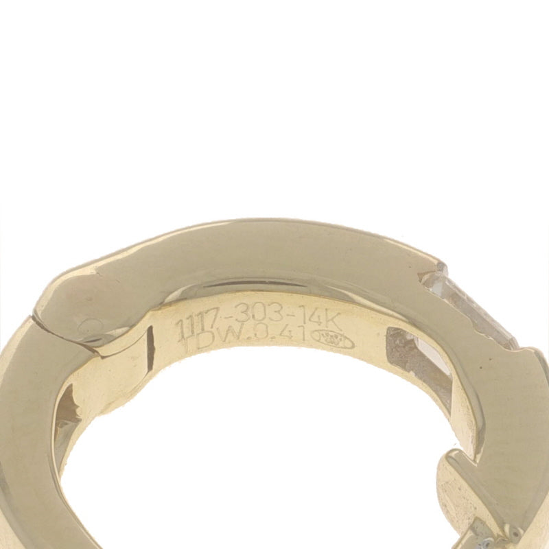 .42ctw Diamond Earrings Yellow Gold