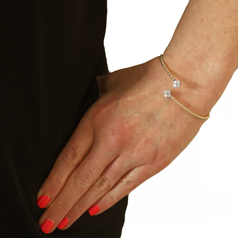 .42ctw Diamond Bracelet Yellow Gold