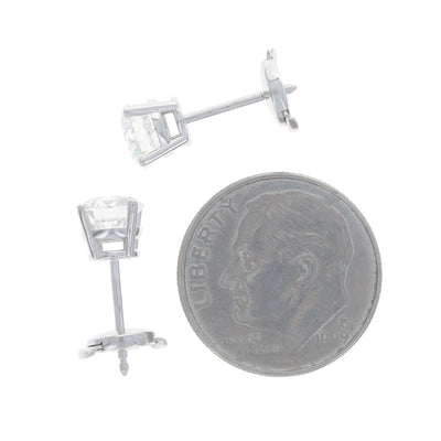 1.60ctw Diamond Earrings White Gold