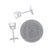 1.60ctw Diamond Earrings White Gold