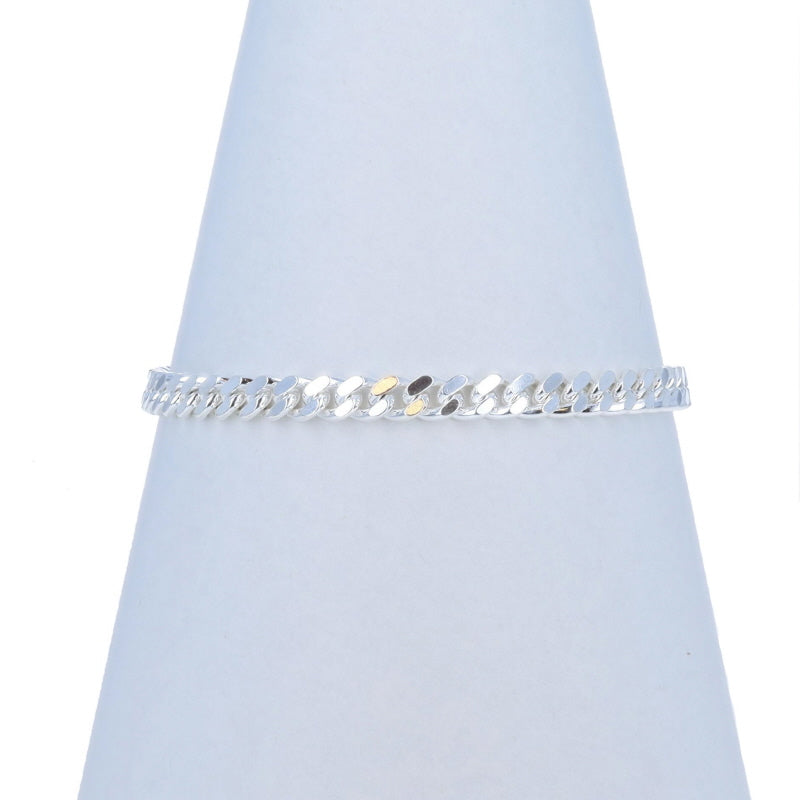 Men's Curb Bracelet Sterling Silver
