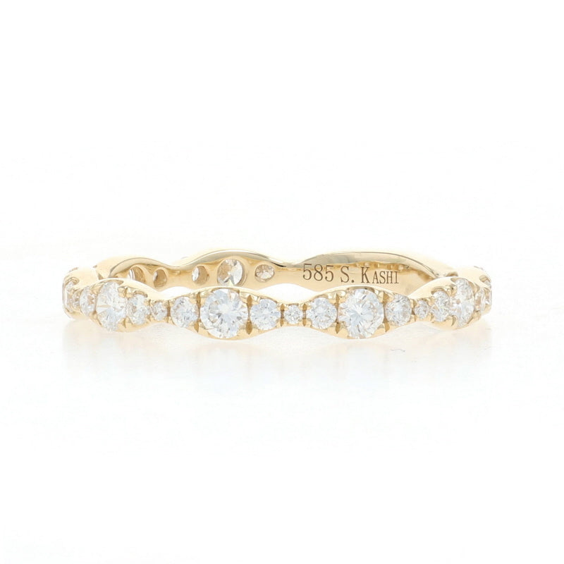 .62ctw Diamond Band Yellow Gold