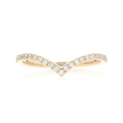 Diamond Band Yellow Gold