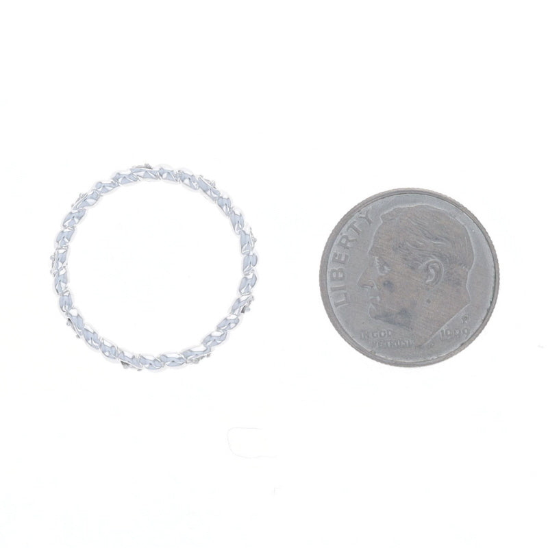 .10ctw Diamond Band White Gold