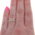 .58ctw Diamond and Emerald Band Yellow Gold