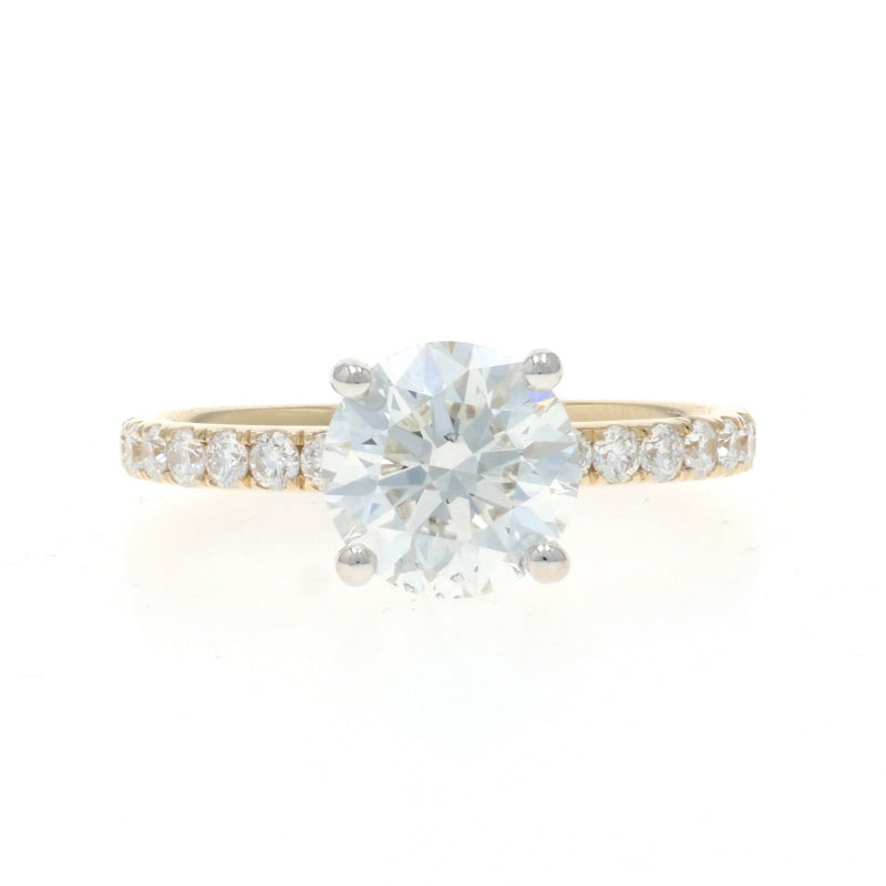 2.33ctw Diamond and Diamond Ring Yellow Gold