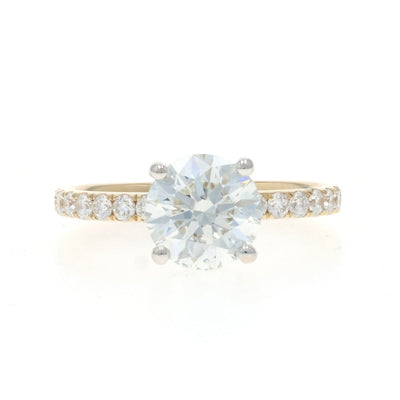 2.33ctw Diamond and Diamond Ring Yellow Gold