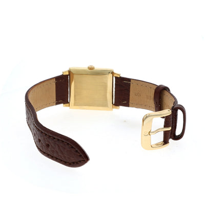 Patek Philippe Tank Calatrava Ladies Watch 3406 Yellow Gold