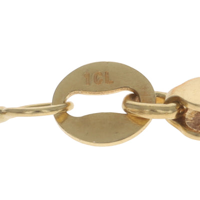 Cable Chain Necklace Yellow Gold