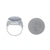 Onyx Ring White Gold