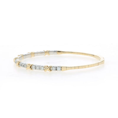 .77ctw Diamond Women's Bracelet Yellow Gold