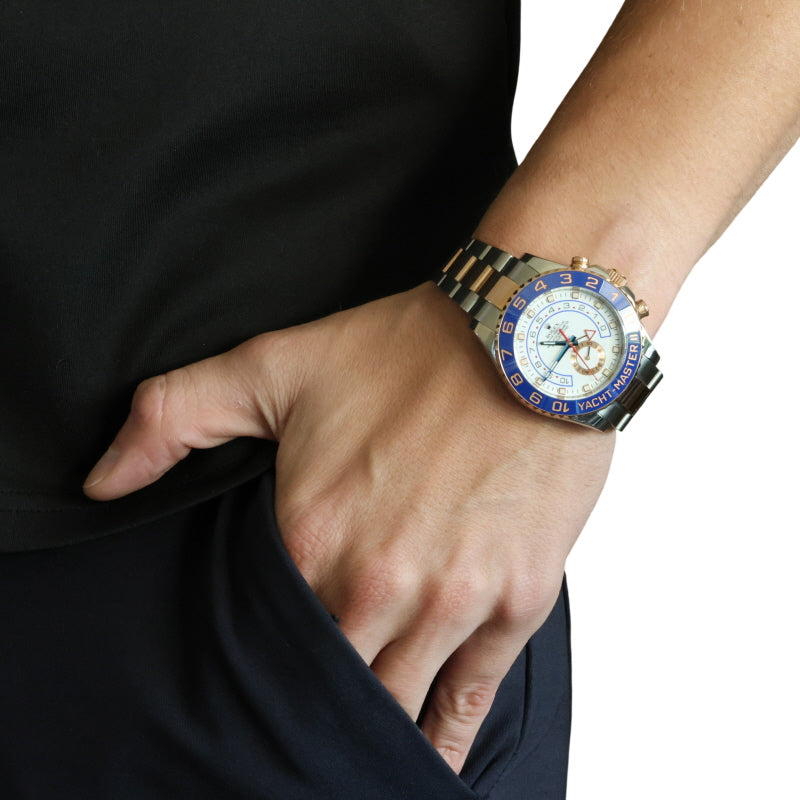 Rolex Yacht Master II Watch 116681 Stainless Steel Swiss