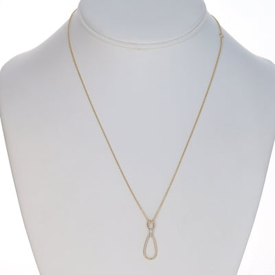 Diamond Pendant Necklace Yellow Gold