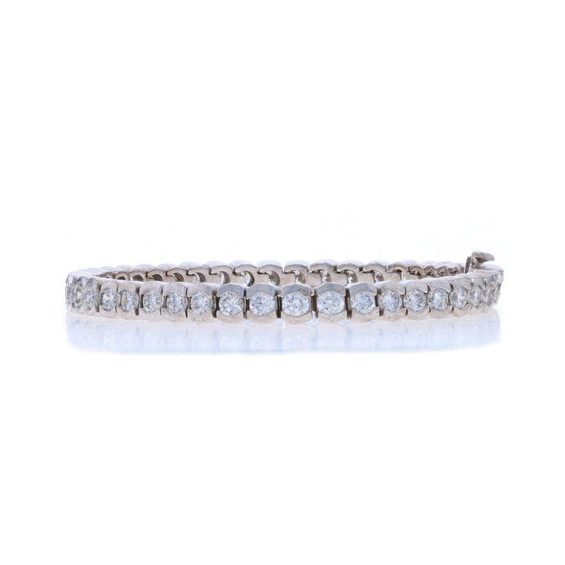 6.75ctw Diamond Bracelet White Gold