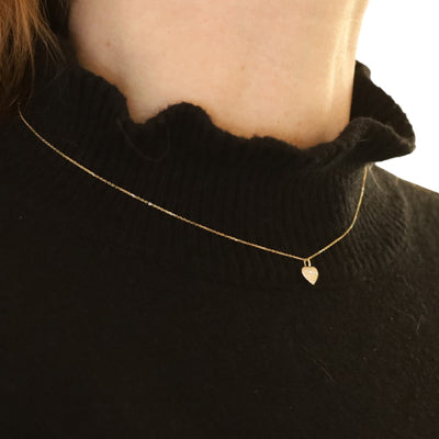 .13ctw Diamond Pendant Necklace Yellow Gold