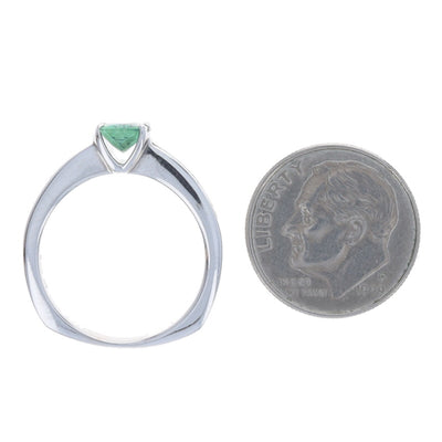 .30ctw Alexandrite and Diamond Ring White Gold