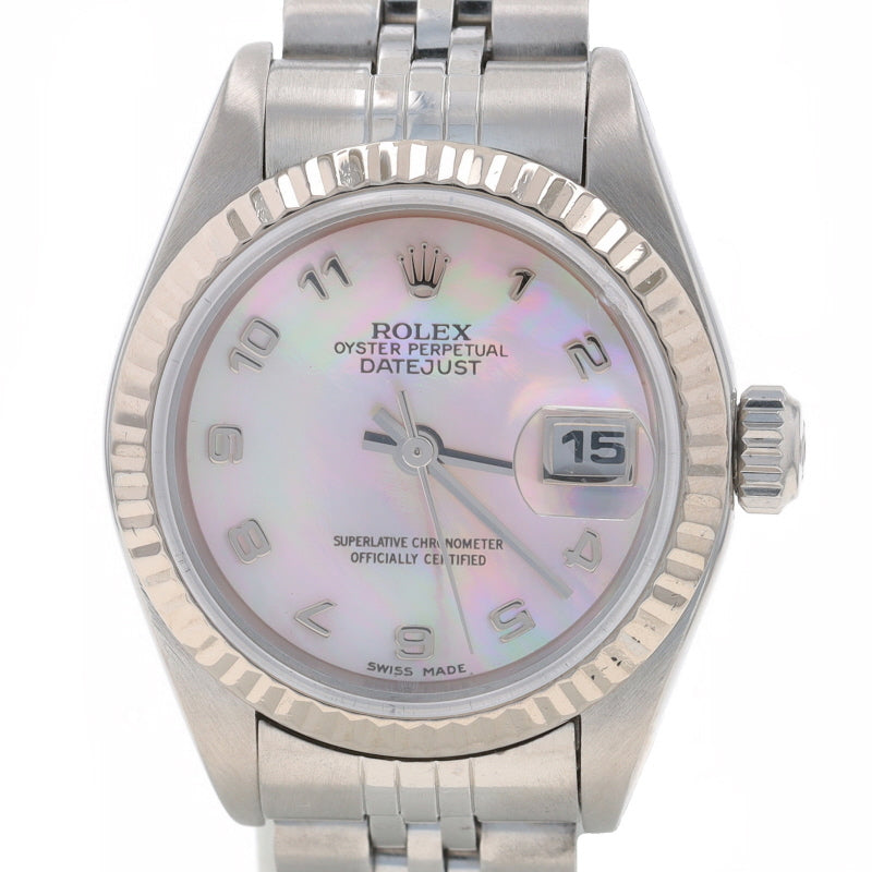 Rolex Datejust Mother of Pearl Wristwatch 79174 Automatic