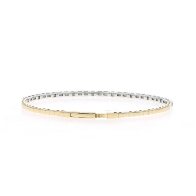 .75ctw Diamond Women's Bracelet Yellow Gold